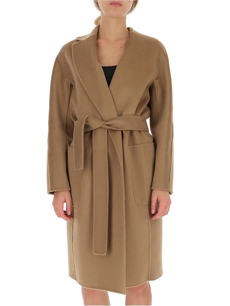 'S Max Mara Belted Wrap Coat