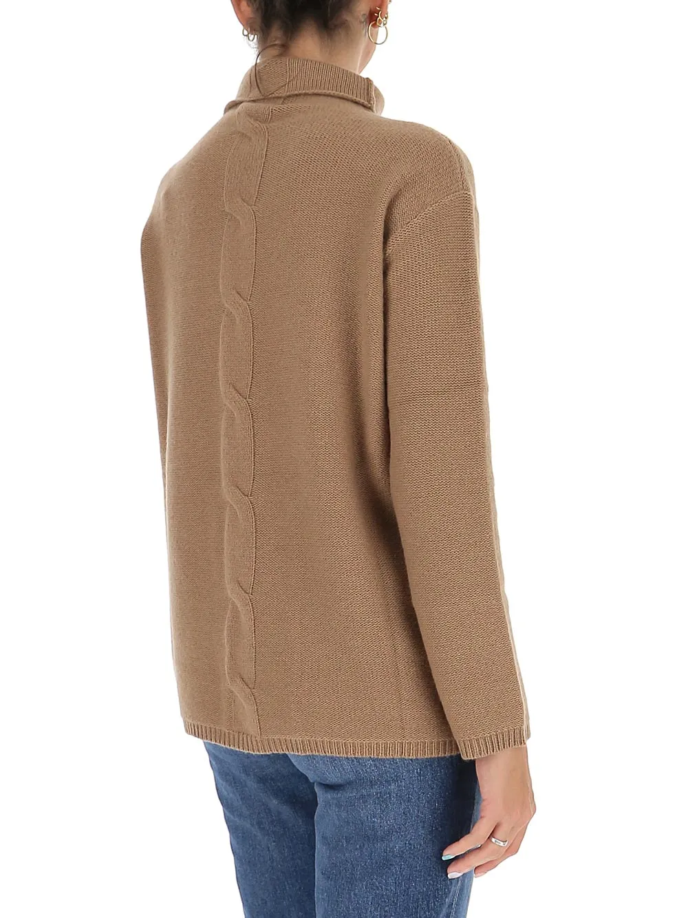 'S Max Mara High-Neck Knit Jumper