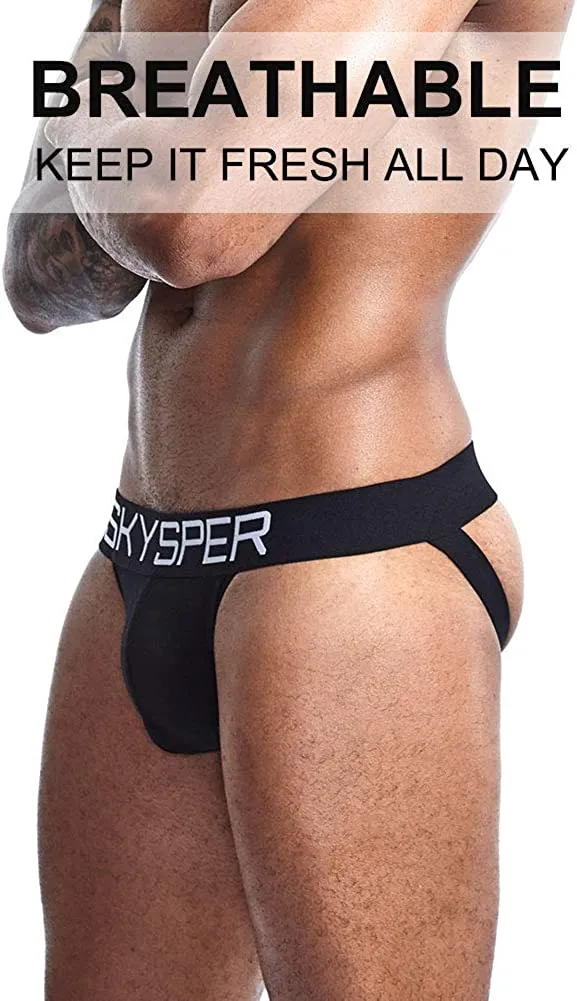 SG03 - SKYSPER Men's Cotton Jockstrap Underwear Athletic Supporter