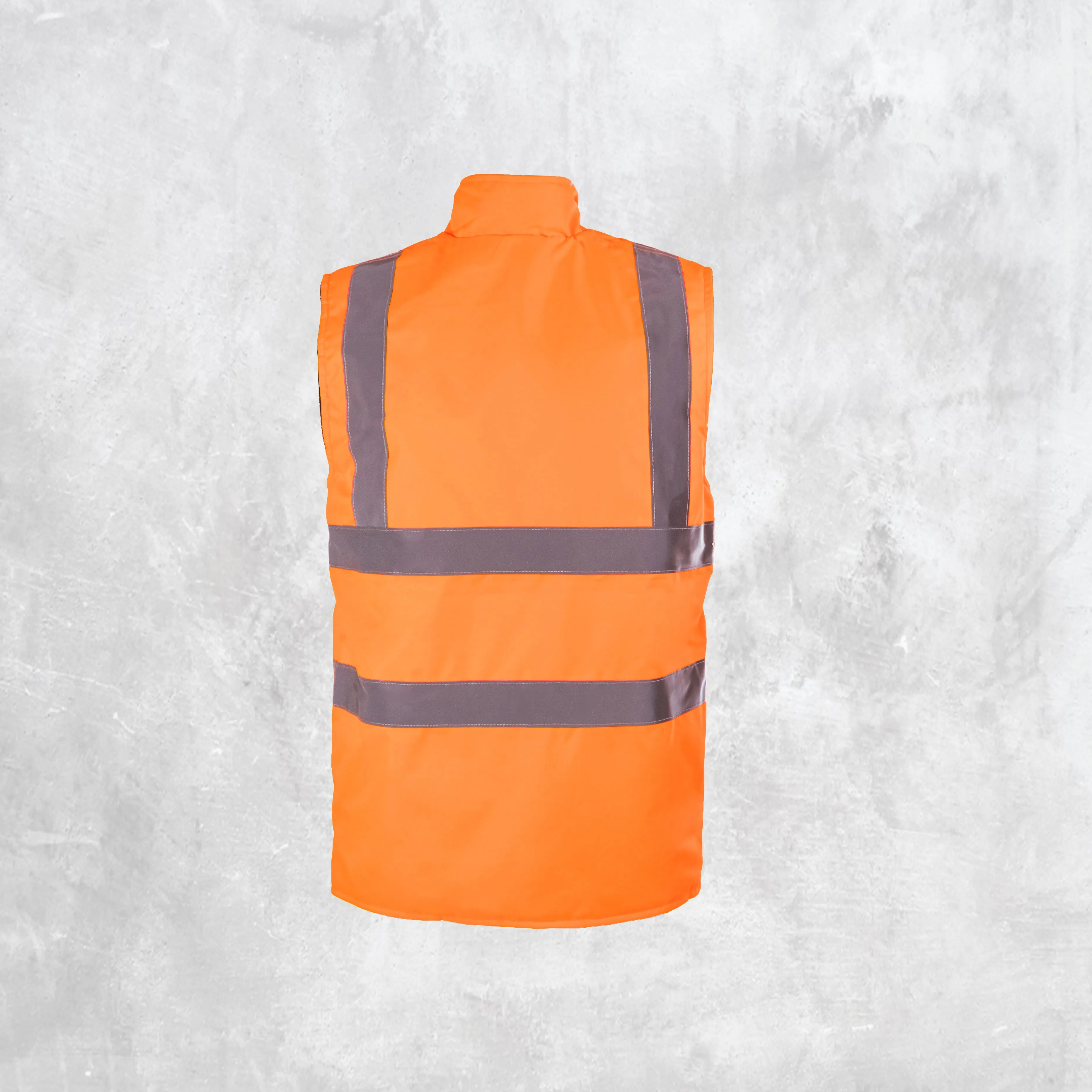 Step Ahead Hi Visibility Orange Body Warmer