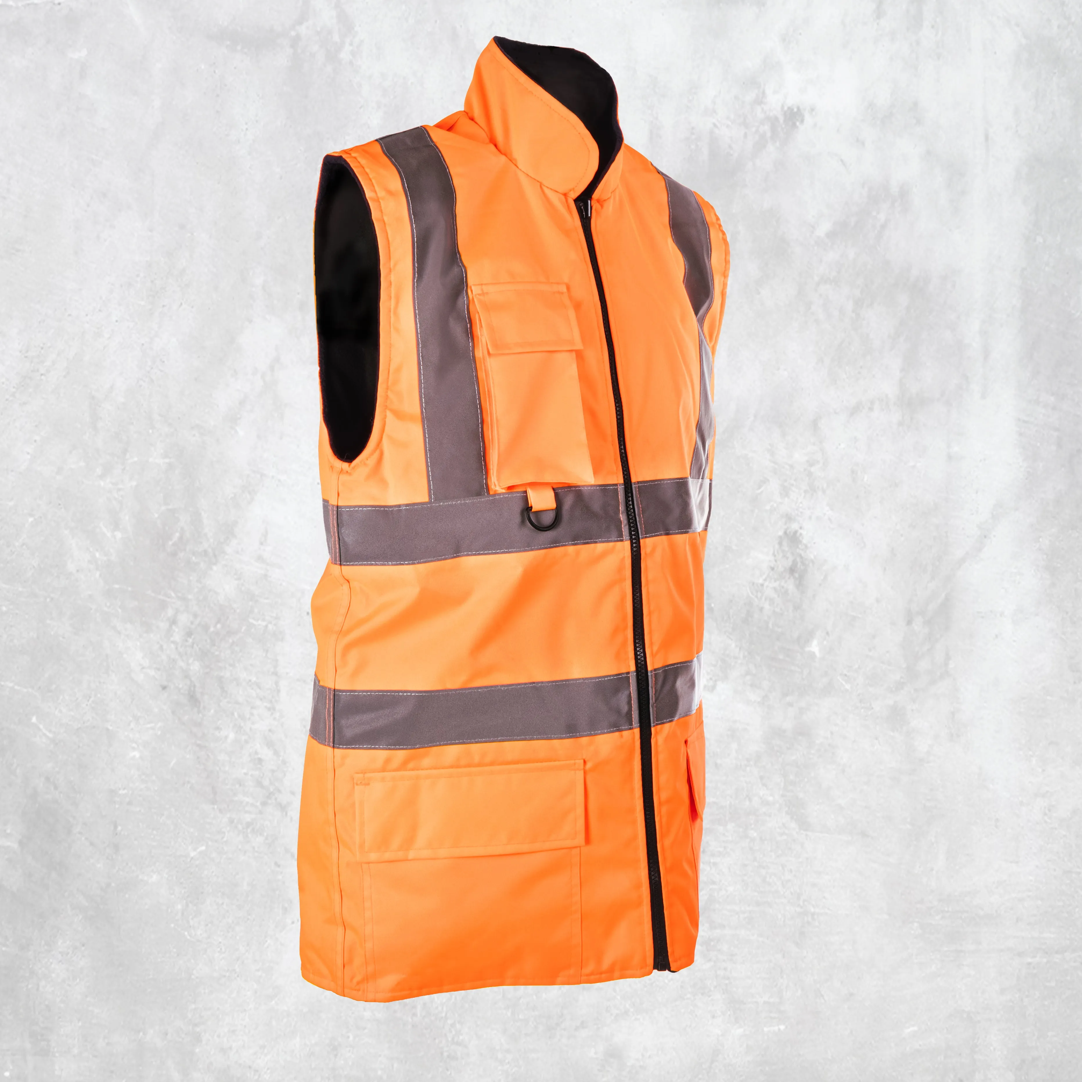 Step Ahead Hi Visibility Orange Body Warmer