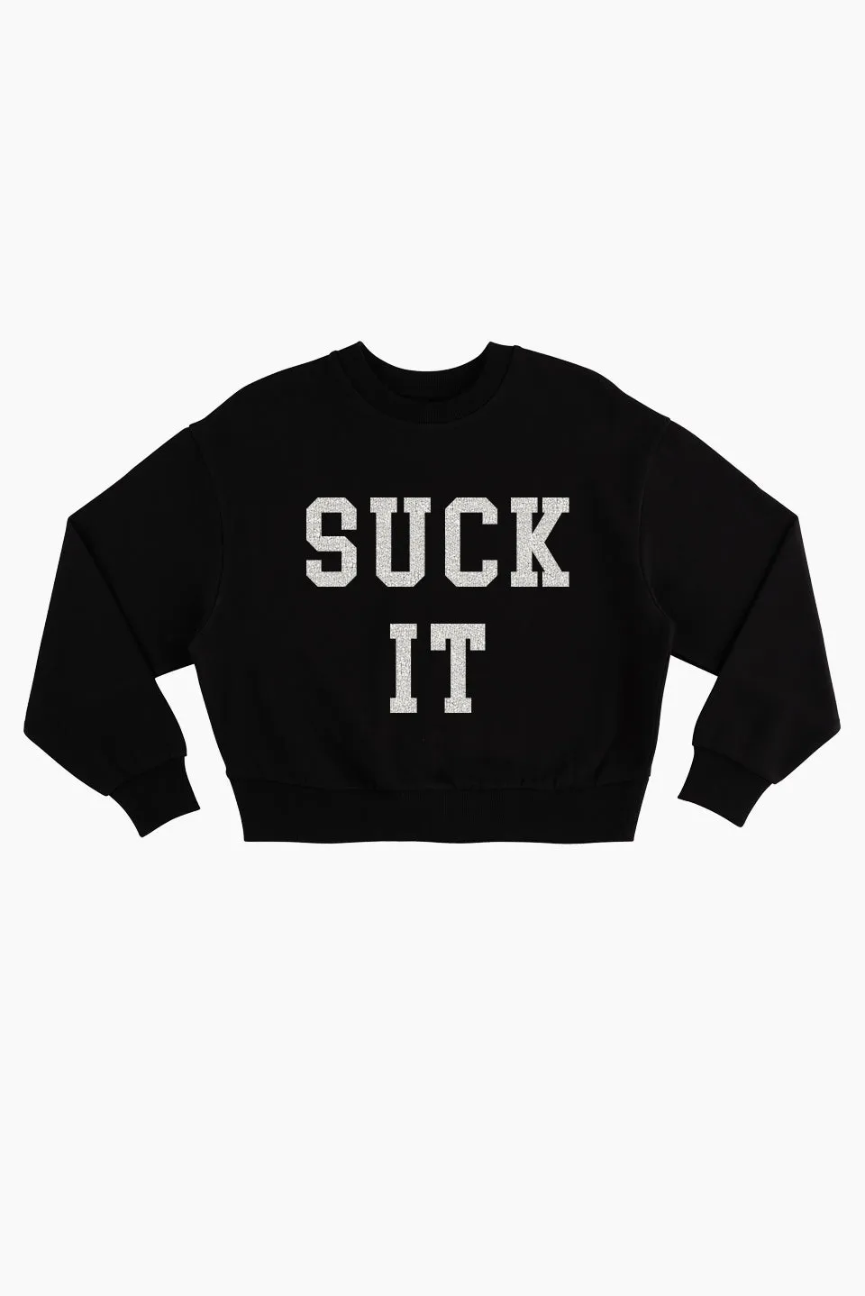 Suck it Cropped Sweatshirt