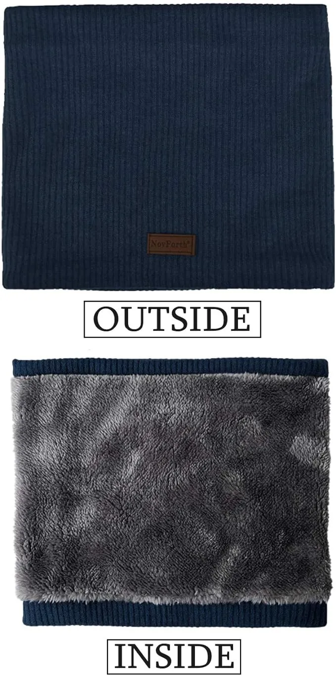 Thick Fleece-Lined Windproof Winter Neck Warmer