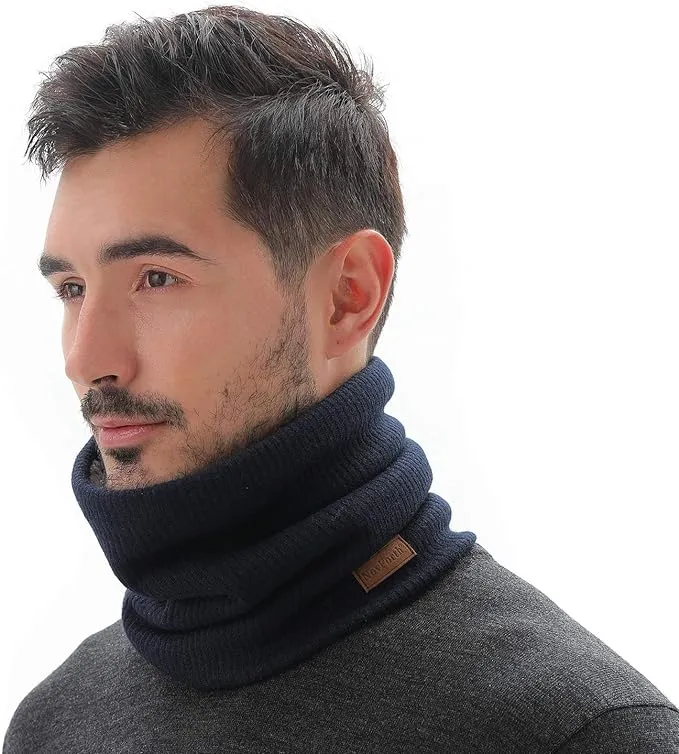 Thick Fleece-Lined Windproof Winter Neck Warmer