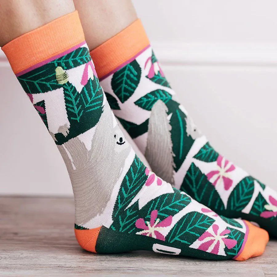 Unisex Slow Down Sloth Socks