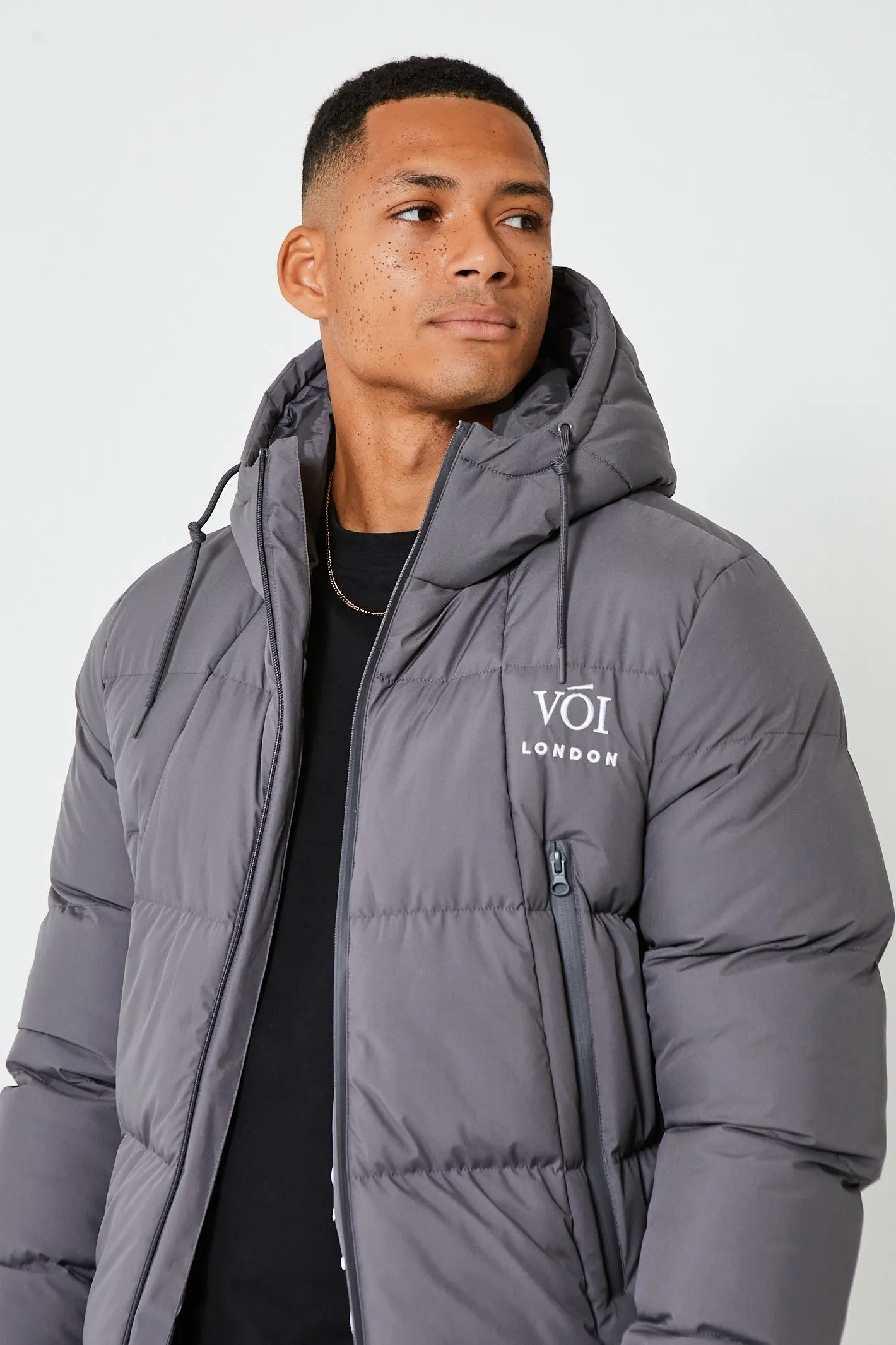 Uxbridge Puffer Jacket - Dark Grey