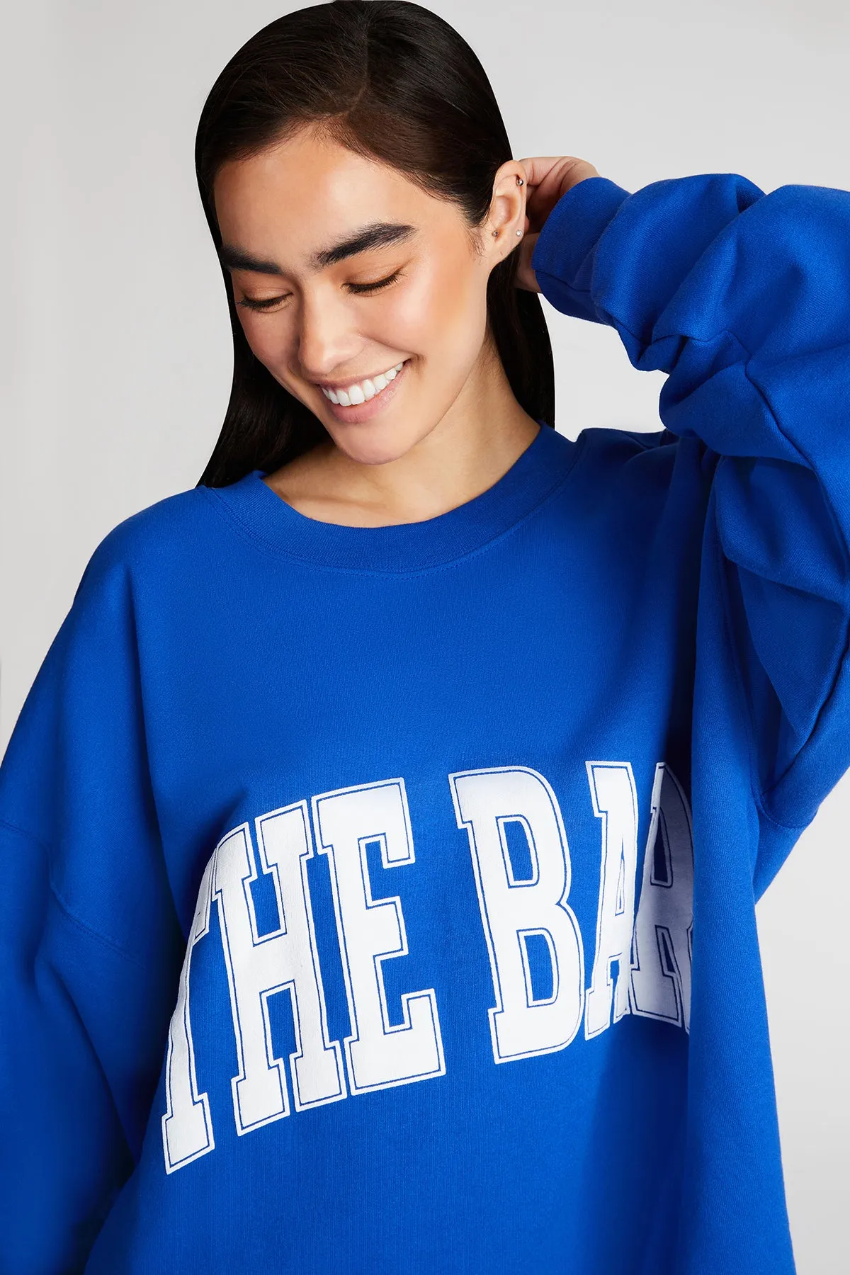 VARSITY SWEATSHIRT COBALT