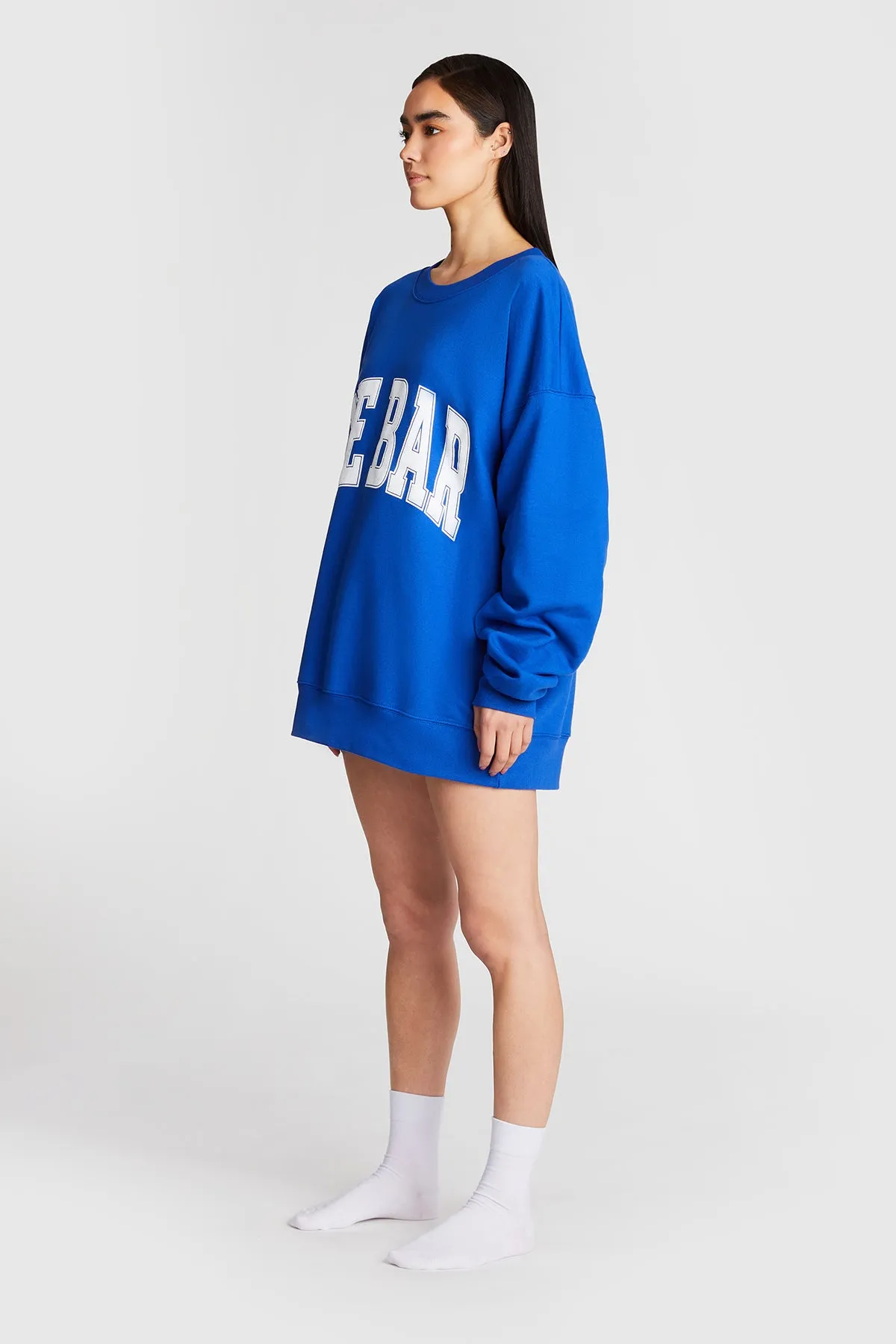 VARSITY SWEATSHIRT COBALT