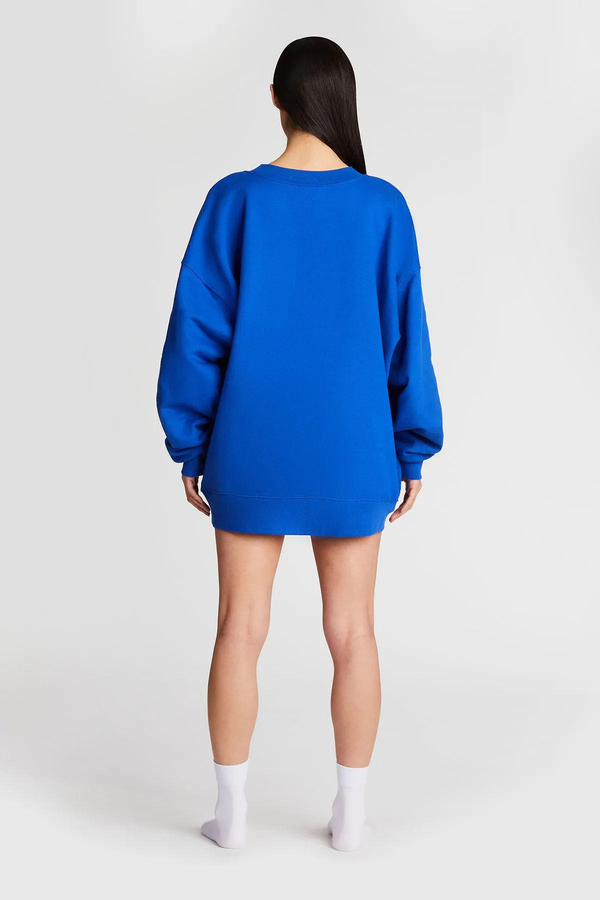 VARSITY SWEATSHIRT COBALT