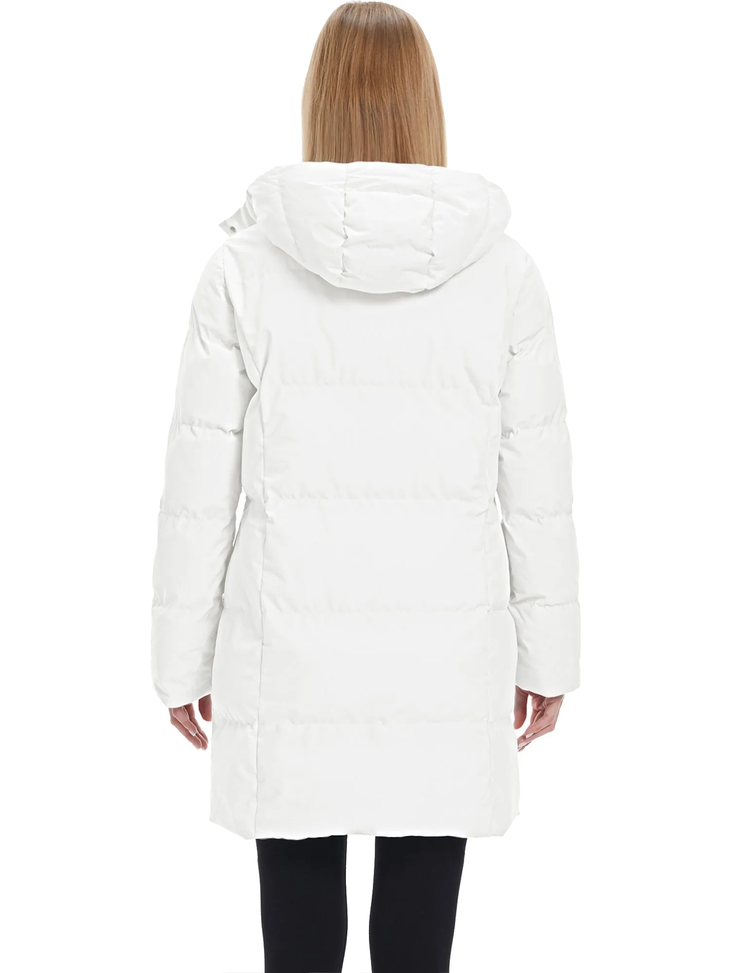 Wantdo Women's Hooded Puffer Jacket Warm Winter Coat Quilted Winter Outerwear