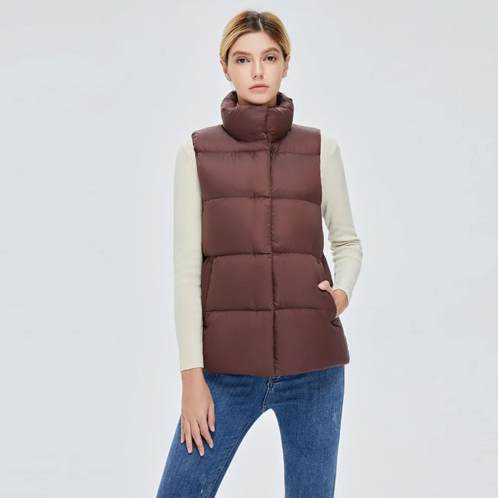 Women's Colourful Style Down Vest