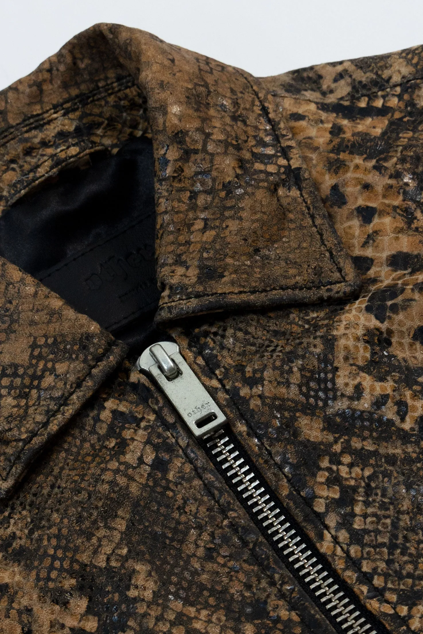 Ziggy Bomber Jacket | Snake